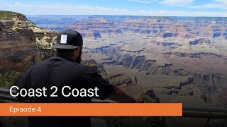 Motorcycle Coast 2 Coast Trip  Grand Canyon Episode 4 [upl. by Mauretta]