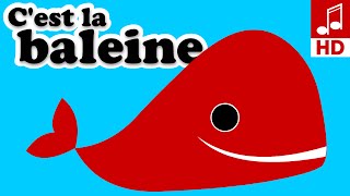 CEST LA BALEINE comptine pour bébé et pour maternelle [upl. by Eugene]