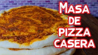 Cómo Hacer Masa de Pizza Básica [upl. by Allehc29]