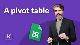 How to create a pivot table in Google Sheets [upl. by Sinaj]