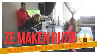 ZE MAKEN HIEROM RUZIE 😱😡 amp SACHA WORDT NIET GOED DOOR EEN HELE HOGE BLOEDDRUK  VLOG 234 [upl. by Anitirhc]