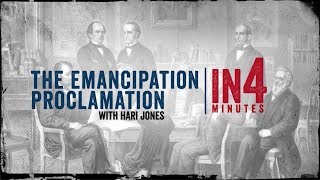 The Emancipation Proclamation The Civil War in Four Minutes [upl. by Eikcor721]