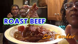 Oven Baked Roast Beef  Melt In Your Mouth Tender Using Oven Cooking Bag  Cook Low n Slow [upl. by Kellene347]