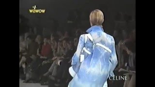 Celine Spring 2000 Fashion Show full pt2 [upl. by Eneluqcaj721]