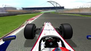 rFactor F1 2009 WCP  RKubica in Istanbul [upl. by Sivi862]