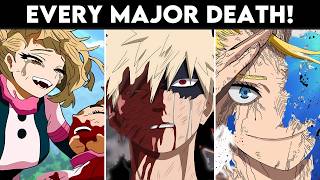 Every Major Death in My Hero Academia Explained [upl. by Kessia290]