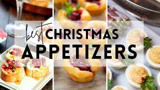 12 Best Christmas Appetizer Recipes christmas appetizers sharpaspirant [upl. by Narih]