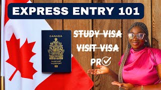 CANADA EXPRESS ENTRY 2024  STEPBYSTEP PROCESS ON HOW TO GET PERMANENT RESIDENCY PR 🇨🇦 [upl. by Yssor890]