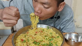 Chow mein Eating  Chinese Noodles Recipe Eating Challenge  Mukbang [upl. by Adyam845]