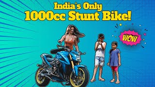 Indias only 1000cc STUNT BIKE [upl. by Aloke999]