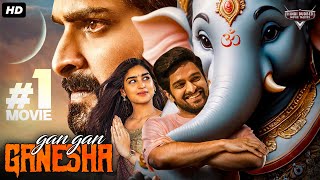 GAN GAN GANESHA  Hindi Dubbed Full Movie  Naga Shourya Mehreen Pirzada  South Action Movie [upl. by Sewellyn]