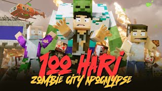 100 Hari Minecraft Hardcore Zombie Apocalypse [upl. by Eizzik]