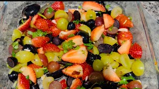 Fruits chatni  Fruits salad [upl. by Collin]