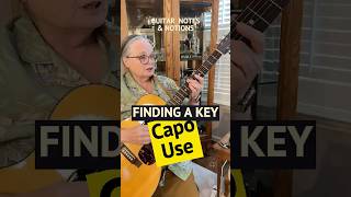 Find The KEY Using a CAPO  Easy amp Fast Method For G amp C Shapes Audigo recorded guitar [upl. by Trudy224]