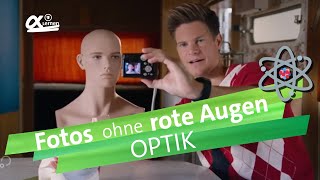 Warum haben wir auf Fotos rote Augen  einfach erklärt  alpha Lernen erklärt Physik [upl. by Brett]