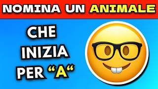 NON DIRE LA MIA STESSA RISPOSTA 🤔 ALFABETO CHALLENGE 🔤 [upl. by Eislek]