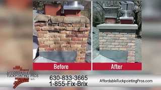 Affordable Tuckpointing Pros  Masonry Repair amp Restoration Contractor  Chicago IL [upl. by Shaff383]