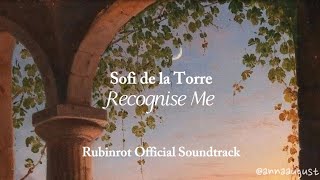 Sofi de la Torre  Recognise Me Lyrics [upl. by Htebazie]