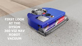 First look at the Dyson 360 Viz Nav Robot Vacuum [upl. by Ackerman642]