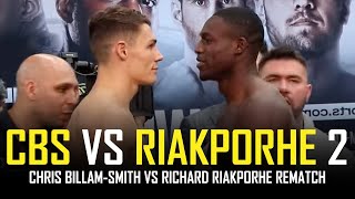 CHRIS BILLAM SMITH VS RICHARD RIAKPORHE  REMATCH SET [upl. by Boycey]