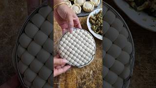 New way to make steamed buns LoveLifeLoveFood chineserecipe baobuns chinesebuns bunlove momos [upl. by Butcher]