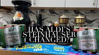 Has Aldis Steinhäuser Lager Changed  Aldi Steinhäuser Lager Vs New Aldi Steinhäuser Lager [upl. by Ytinav]