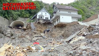 Zerstörung wie nach dem Krieg  HochwasserKatastrophe im Kreis Ahrweiler  1 Monat nach der Flut [upl. by Aneerahs]