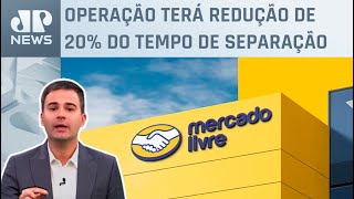 Mercado Livre adota robôs em distribuição de pedidos em SP Bruno Meyer comenta [upl. by Etneciv248]