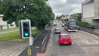 Lothian Buses Service 4 Fairmilehead  Queen Margaret [upl. by Ahsenor732]