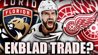 AARON EKBLAD TRADE TO THE DETROIT RED WINGS [upl. by Flannery896]