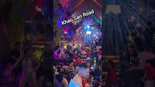 Khao San Road Bangkok The Club Nightlife bangkoknightlife bangkok [upl. by Ahseret]