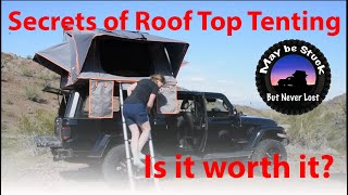 Secrets of Roof Top Tenting  Is it worth it [upl. by Attenreb]