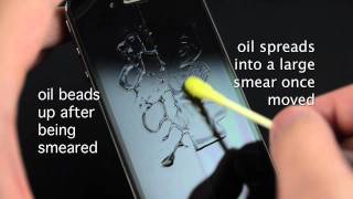 【Green Onions Supply】 Oleophobic Screen Protector Demonstration 2 [upl. by Iamhaj]