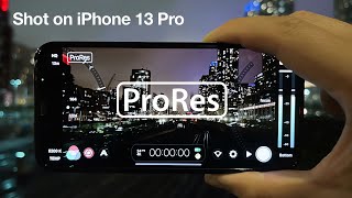 ProRes iPhone 13 Pro Video Test  Overhyped  Lowlight Samples amp Thoughts [upl. by Rori]