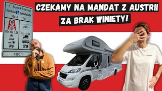 Problemy z winieta w Austrii Kamperem w Dolomity [upl. by Aurthur3]