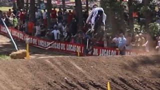 HAIDEN DEEGAN CRASH IRONMAN Promotocross debut 2022 promotocross motocross explorepage fyp reel [upl. by Aneleiram]