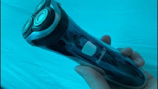 Electric Razor for Men with Travel Case SweetLF 100 Waterproof Electric Shaver Review [upl. by Whitver]