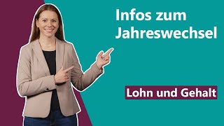 Infoservice Lohn und Gehalt Dezember 2023 [upl. by Niki]