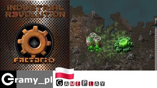 Factorio PL S04Industrial Revolution 379  Zabieram się za przetwórstwo uranu cz1 [upl. by Picker730]