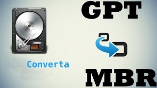 HD em GPT convertao no padrão MBR para instalar o Windows só é necessário para o x8632bits [upl. by Ahsinid]