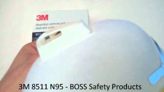 3M 8511 N95 Respirator [upl. by Fairfax304]