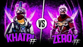 KHATRI FF🥵Vs NG ZEROX🔥ZeroxFF NonstopGaming [upl. by Bowie]