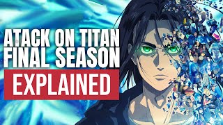 Attack on Titan Final Season Part 1 FULL RECAP [upl. by Lilaj]