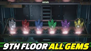 Luigis Mansion 3  Floor 9 All Gems Location Unnatural History Museum [upl. by Enier]