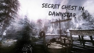 Skyrim  Secret Chest in Dawnstar  Always a Dragon  EP 3 [upl. by Atalayah]