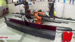 ZEMAN  compact robotic beam assemblywelding SBA Compact [upl. by Caron]