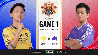 MPL PH S13  W4D3  ONIC vs ECHO  GAME 1 [upl. by Jo-Anne317]