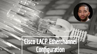 LACP Etherchannel Configuration on Cisco using EVENG [upl. by Eikkin282]