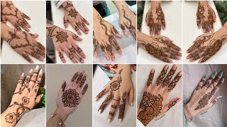 Simple Mehndi Design  Back Hand Mehndi Design  Eid Special Mehndi Design 2024 [upl. by Hehre]