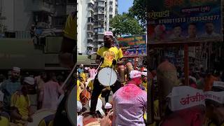 Dhol Tasha ganpati visarjan 2 2024 ganpati visarjan marathishorts [upl. by Rebmeced197]